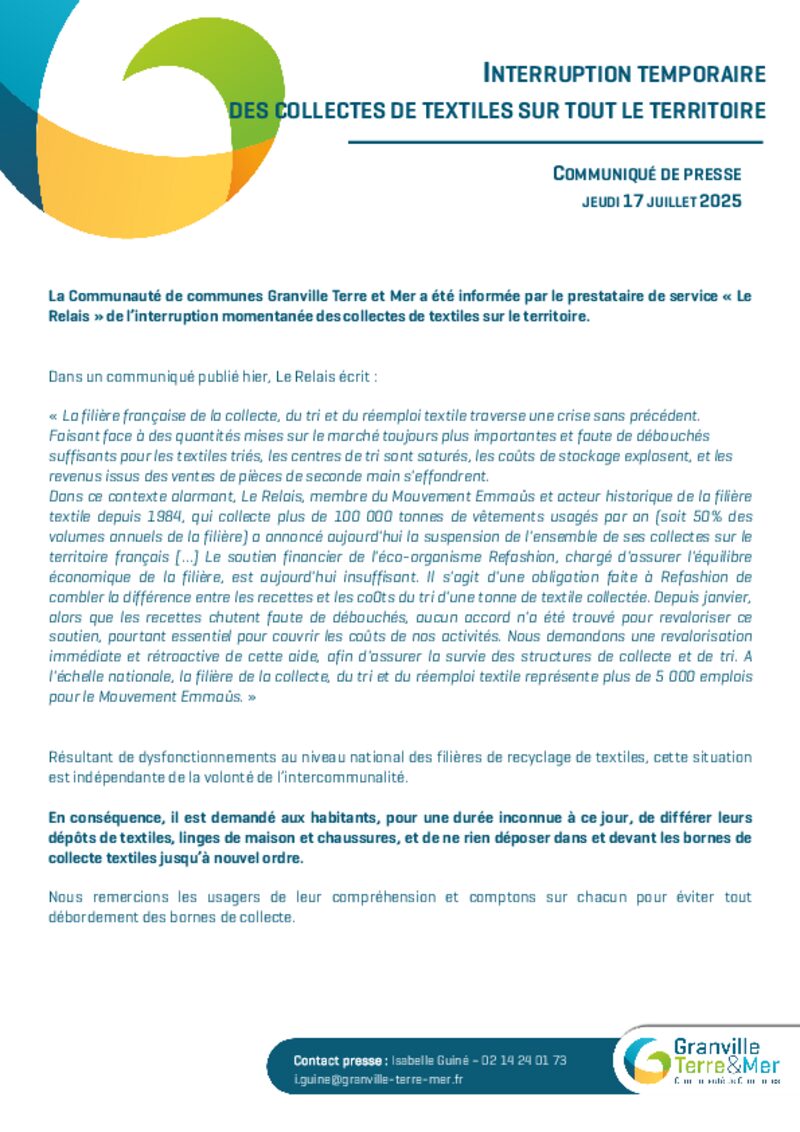 actualites-interruption-collecte-textitle