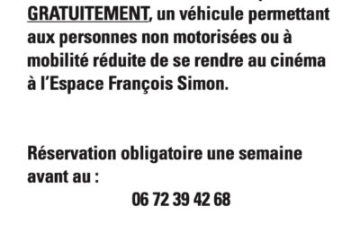 Transport cinéma Espace François Simon