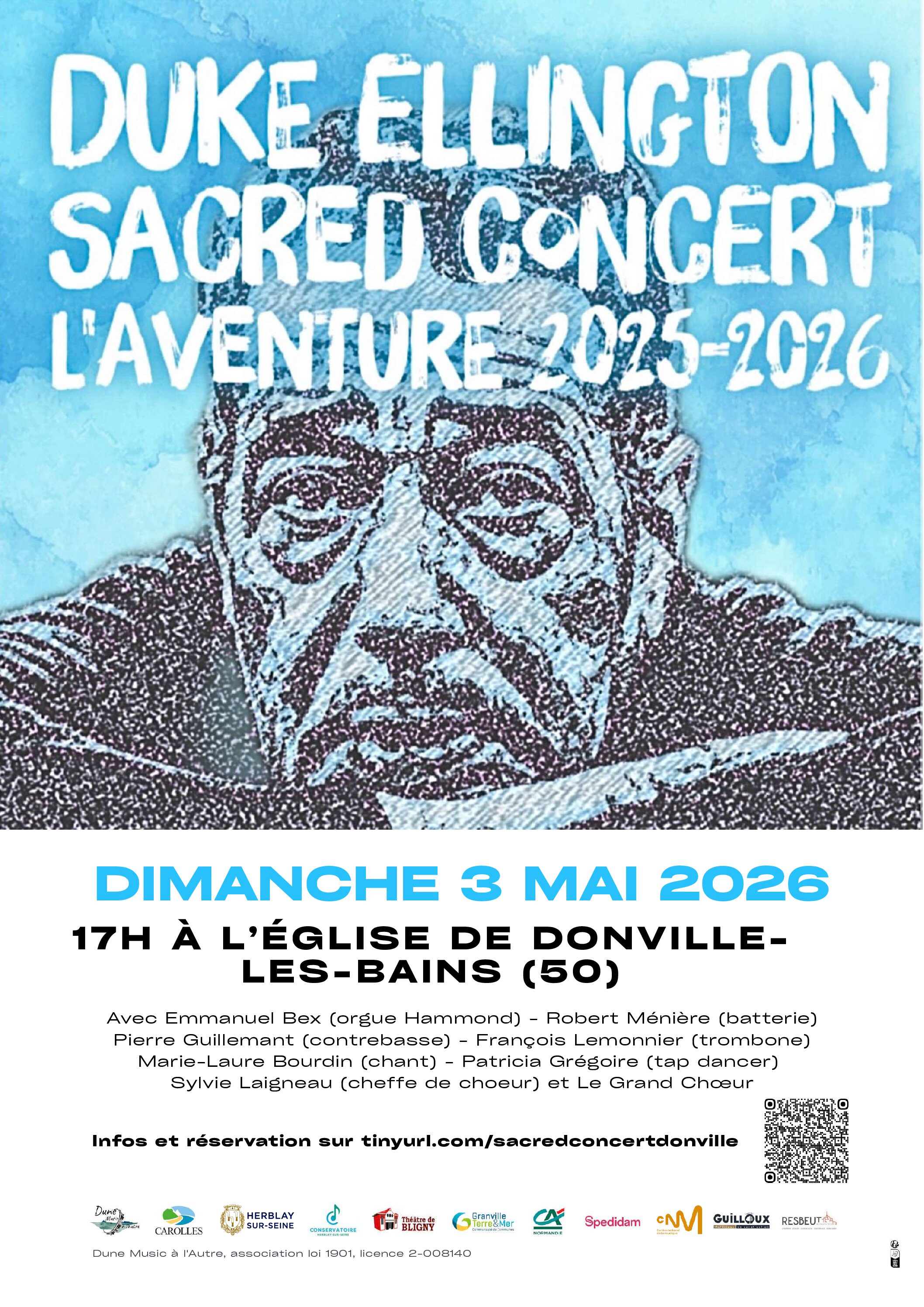 Concert – « Sacred Concert » Duke Ellington – DONVILLE (03/05/26)