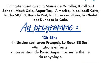 Journée d&rsquo;inauguration – 25/04/2026 – 12h – 20h – Carolles plage