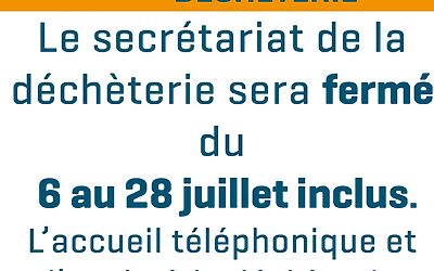 Granville Terre&Mer : fermeture du secrétariat de la déchèterie